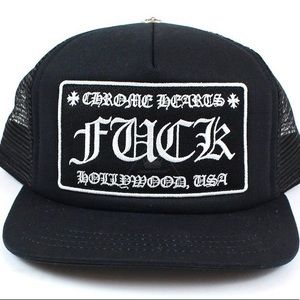 Chrome Hearts FUCK Trucker Hat